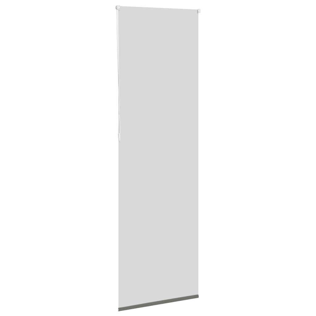 vidaXL Roleta zaciemniająca szara 80x210 cm Szerokość tkaniny 75,7 cm