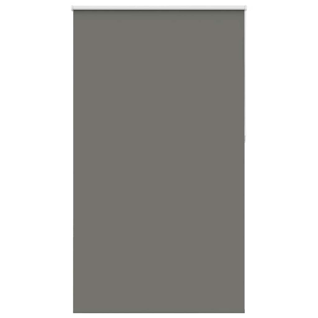 vidaXL Roleta zaciemniająca szara 130x210cm Szerokość tkaniny 126,6cm