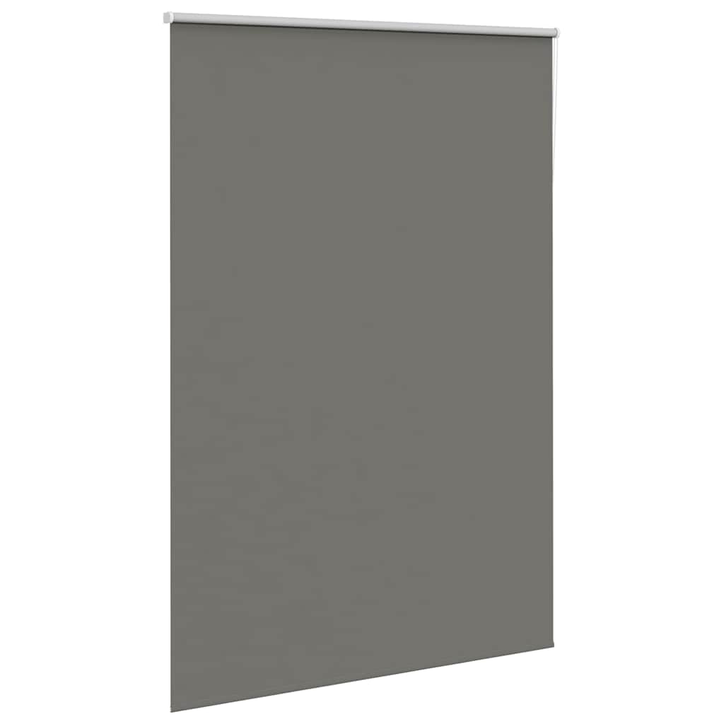vidaXL Roleta zaciemniająca szara 150x210cm Szerokość tkaniny 146,6cm