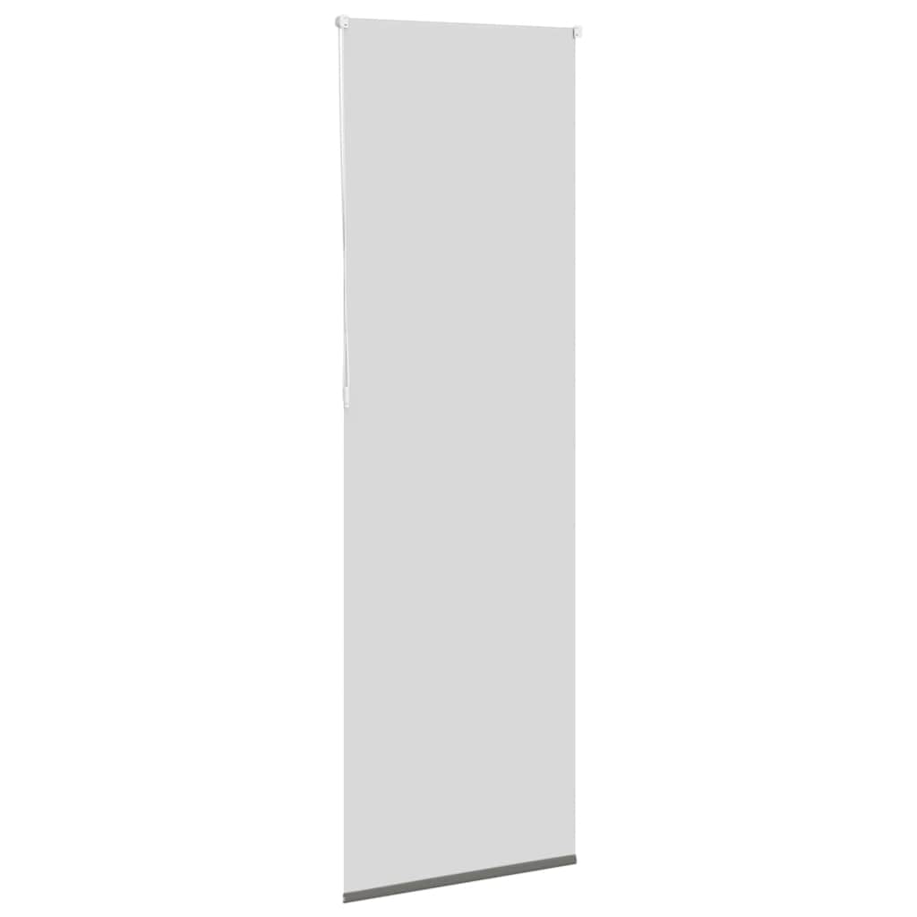 vidaXL Roleta zaciemniająca szara 75x230 cm Szerokość tkaniny 70,7 cm