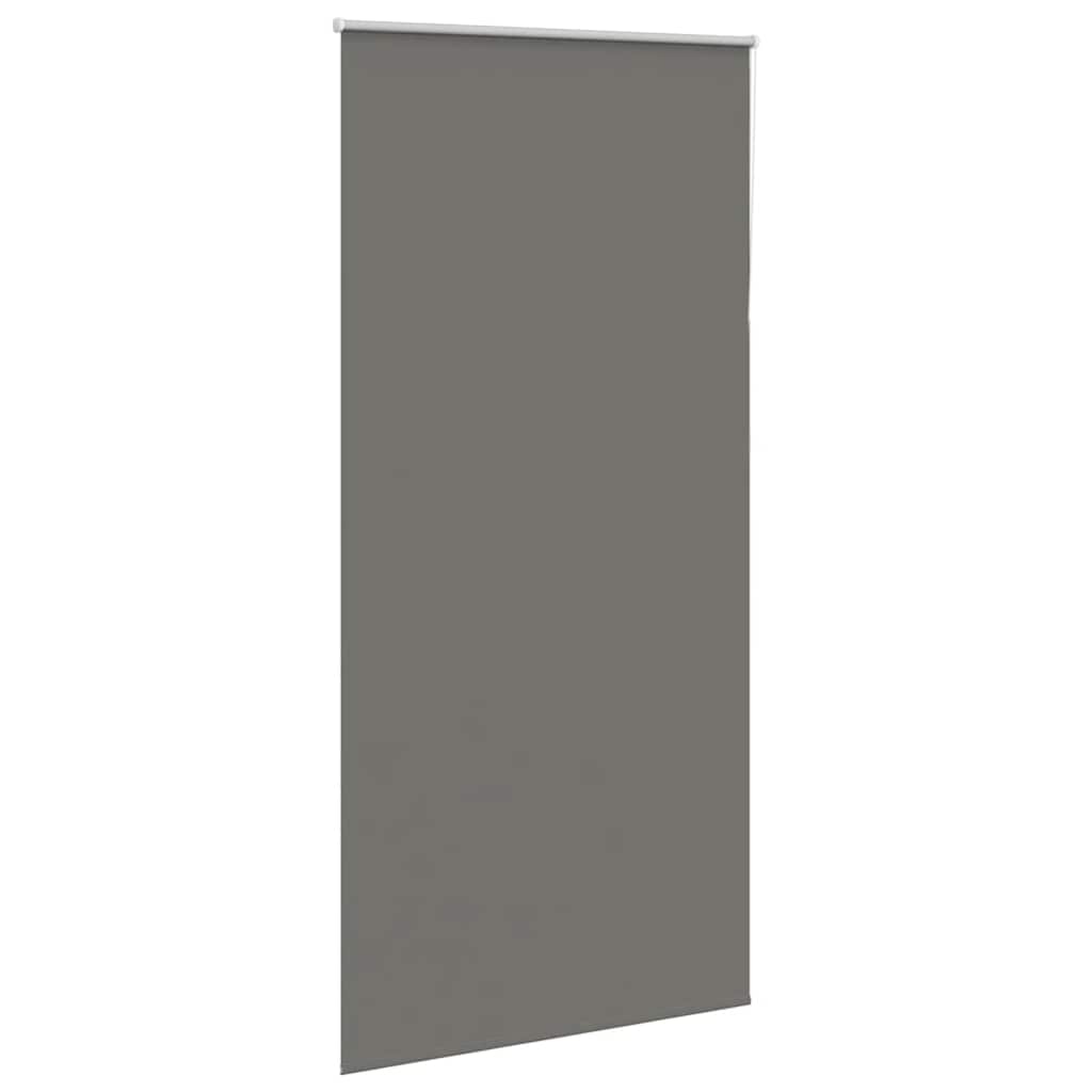vidaXL Roleta zaciemniająca szara 100x230 cm Szerokość tkaniny 95,7cm