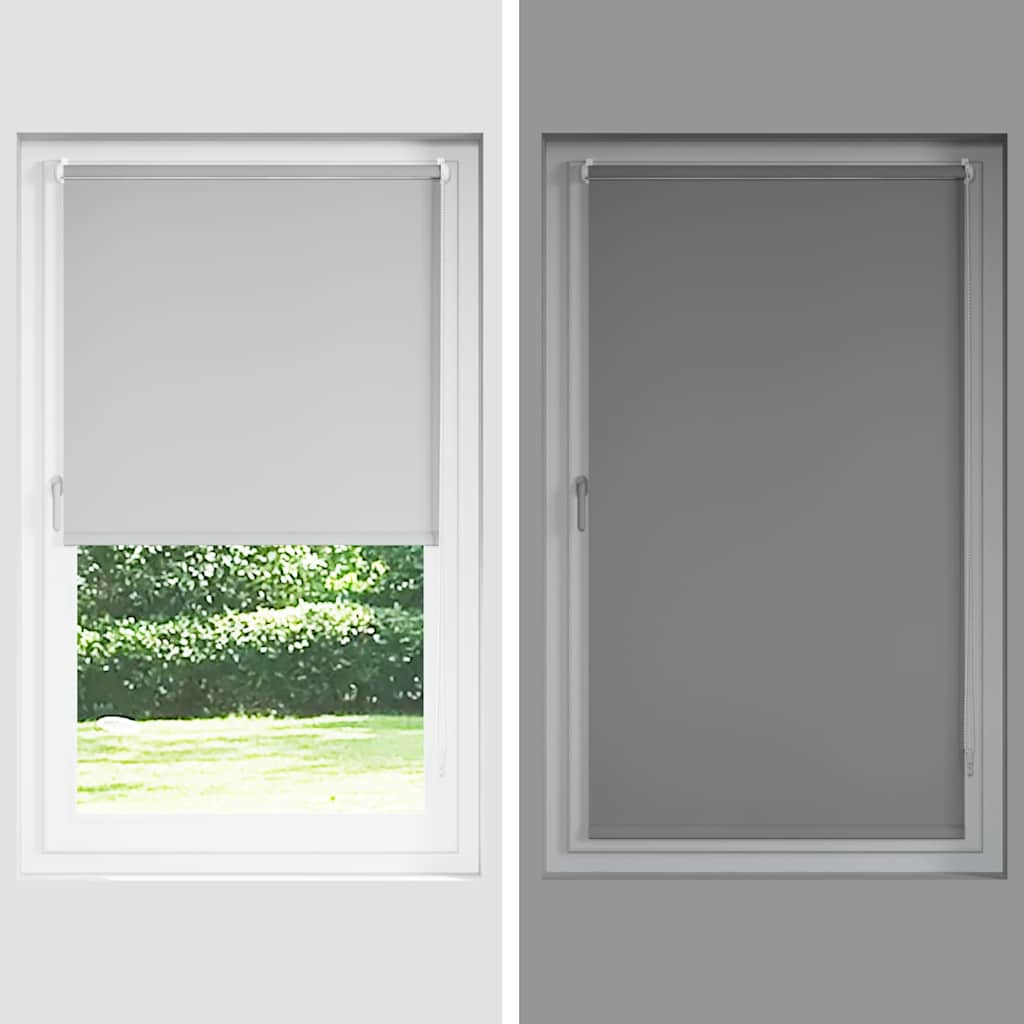 vidaXL Roleta zaciemniająca 135x130cm Szerokość tkaniny 131,6cm