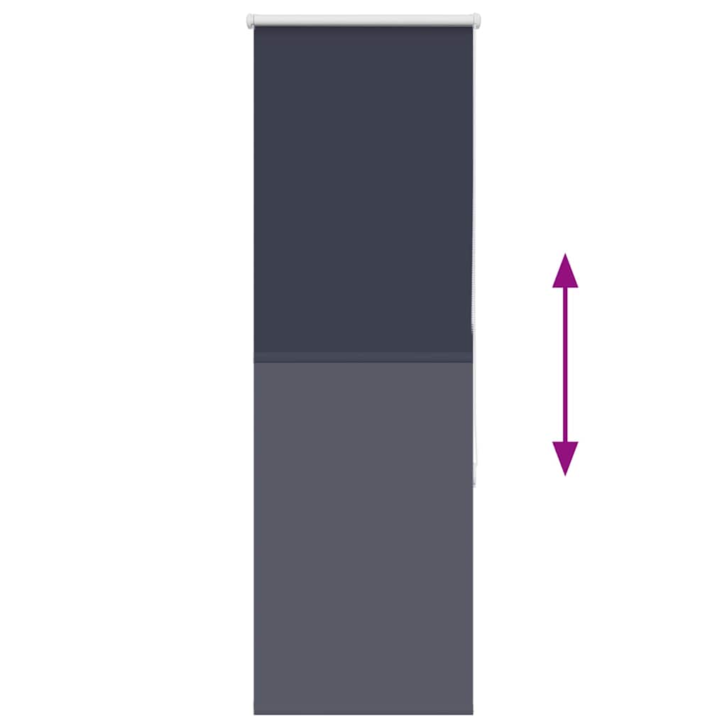 vidaXL Roleta zaciemniająca 45x175 cm Szerokość tkaniny 40,7 cm