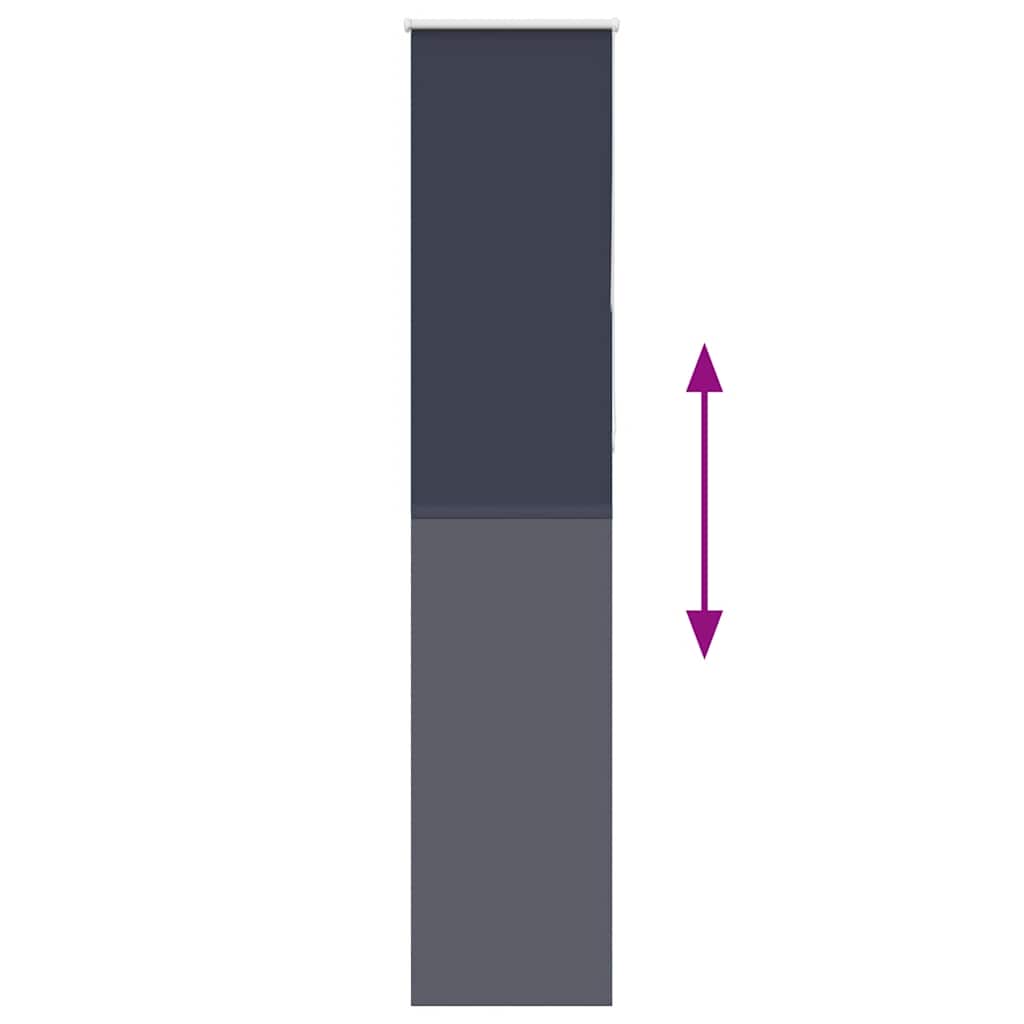 vidaXL Roleta zaciemniająca 60x210 cm Szerokość tkaniny 55,7 cm