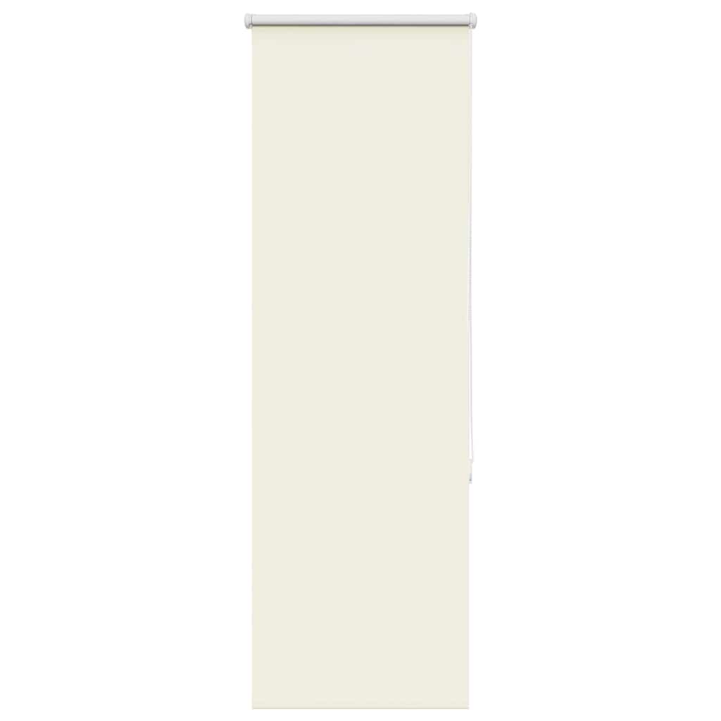 vidaXL Roleta zaciemniająca Off White 55x130 cm Szerokość tkaniny