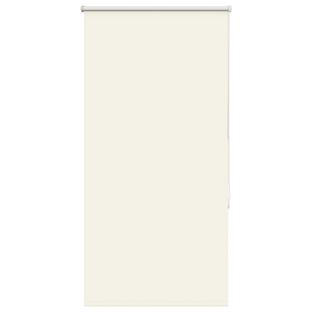 vidaXL Roleta zaciemniająca Off White 85x130 cm Szerokość tkaniny