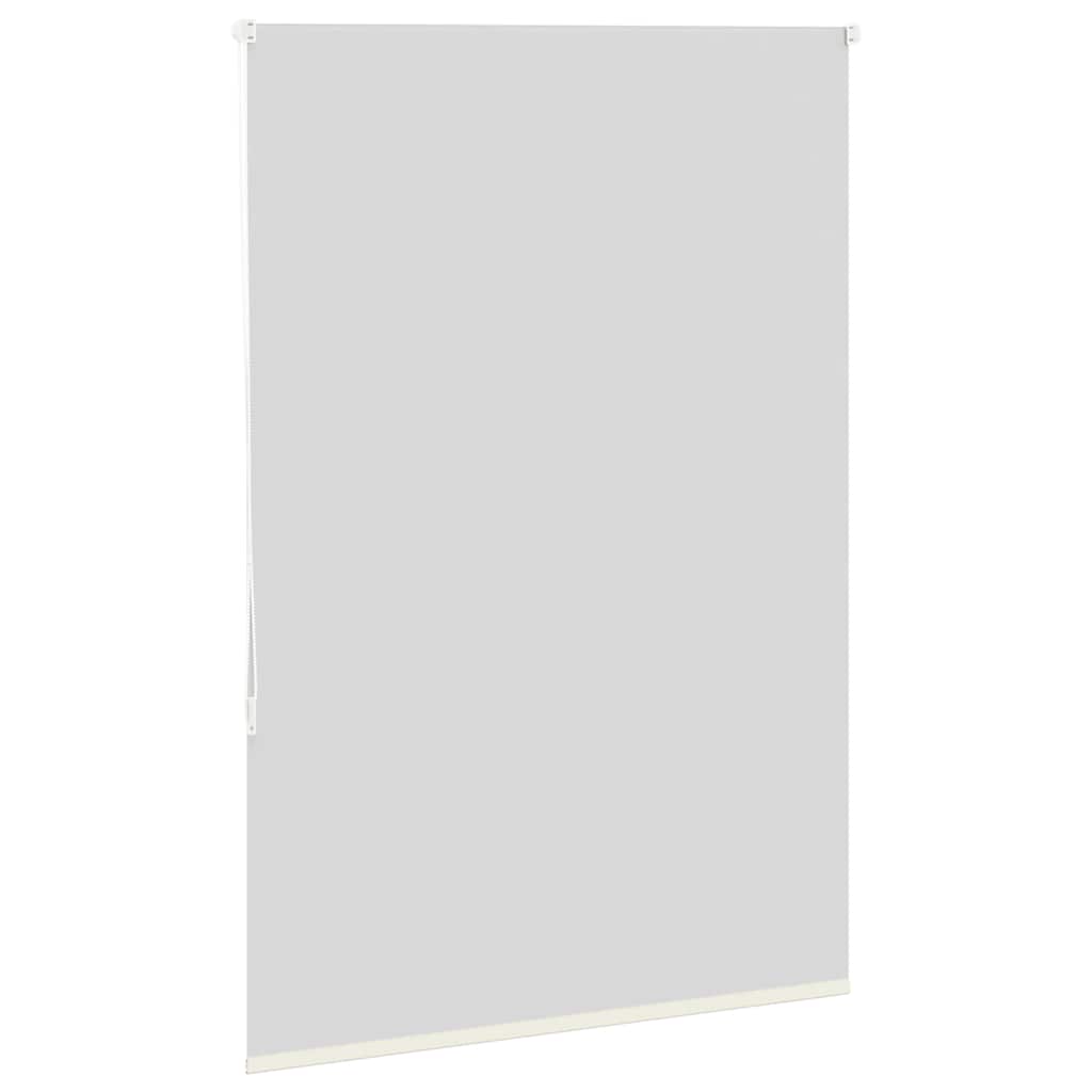 vidaXL Roleta zaciemniająca Off White 105x130 cm Szerokość tkaniny
