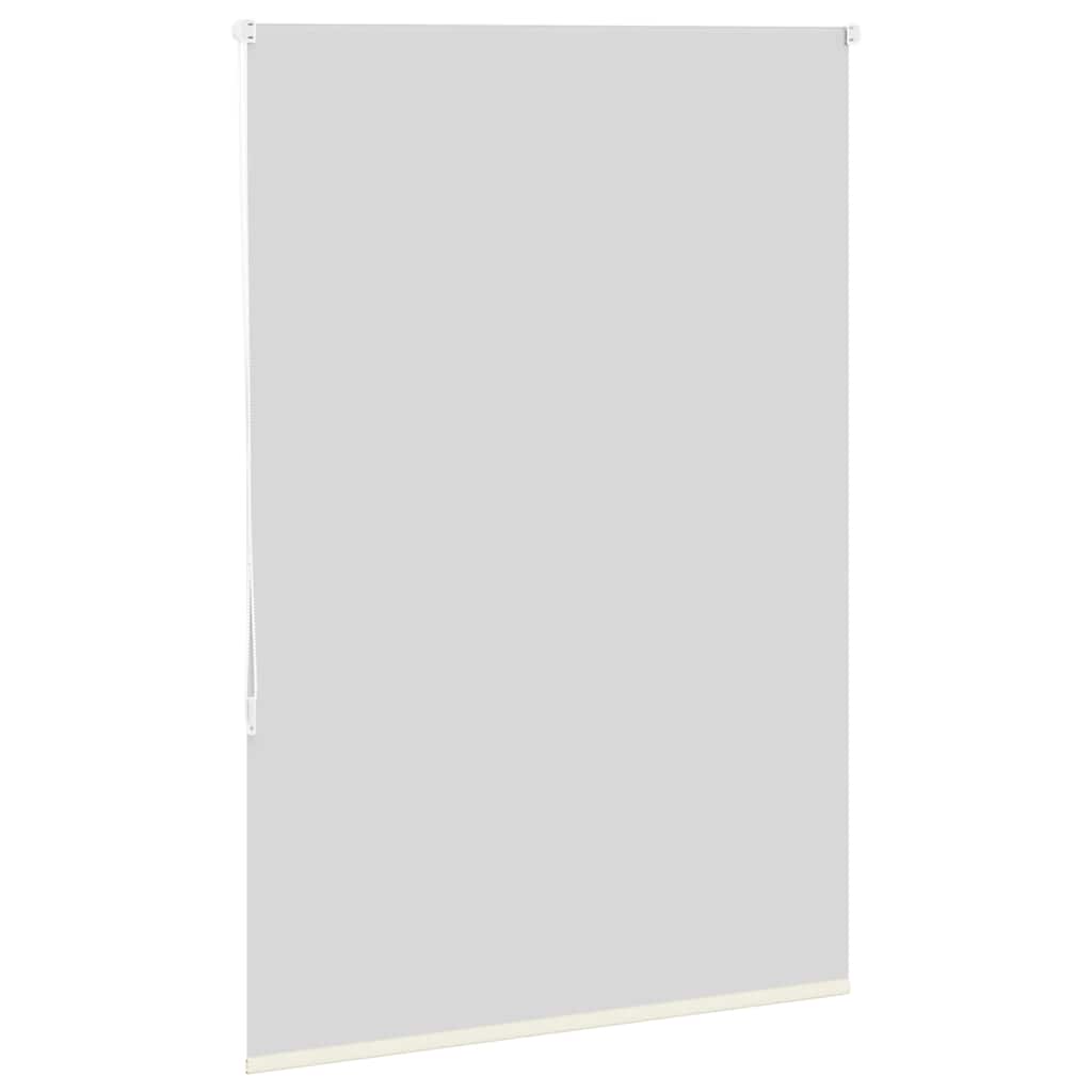 vidaXL Roleta zaciemniająca Off White 110x130 cm Szerokość tkaniny