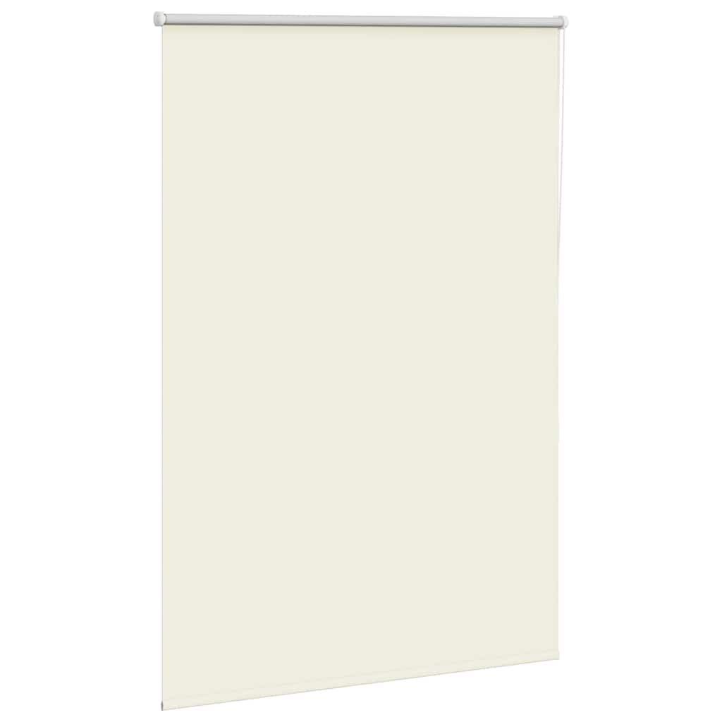 vidaXL Roleta zaciemniająca Off White 115x130 cm Szerokość tkaniny