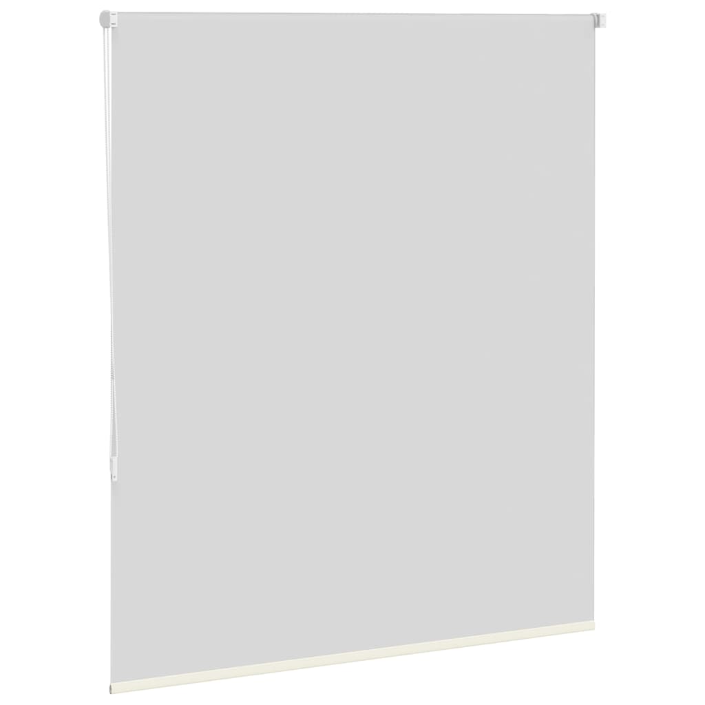 vidaXL Roleta zaciemniająca Off White 140x130 cm Szerokość tkaniny