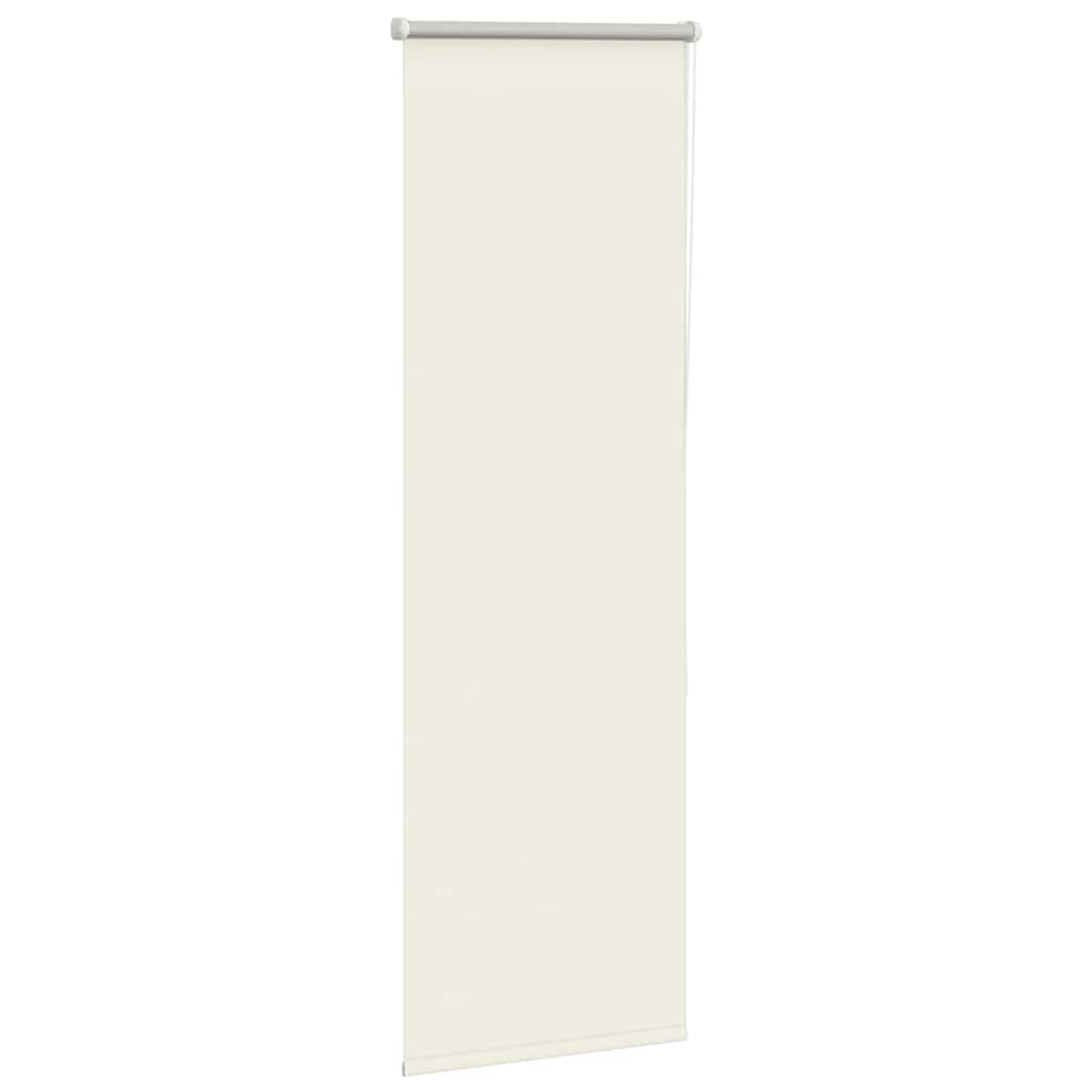 vidaXL Roleta zaciemniająca Off White 40x150 cm Szerokość tkaniny