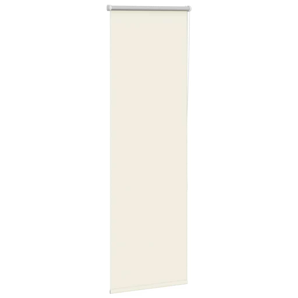 vidaXL Roleta zaciemniająca Off White 50x150 cm Szerokość tkaniny