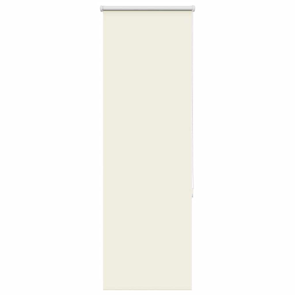 vidaXL Roleta zaciemniająca Off White 55x150 cm Szerokość tkaniny