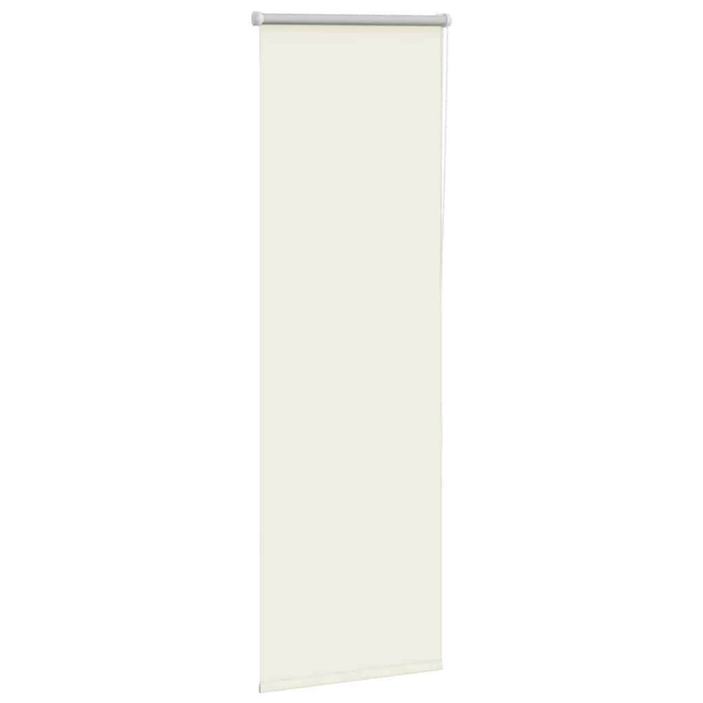 vidaXL Roleta zaciemniająca Off White 55x150 cm Szerokość tkaniny