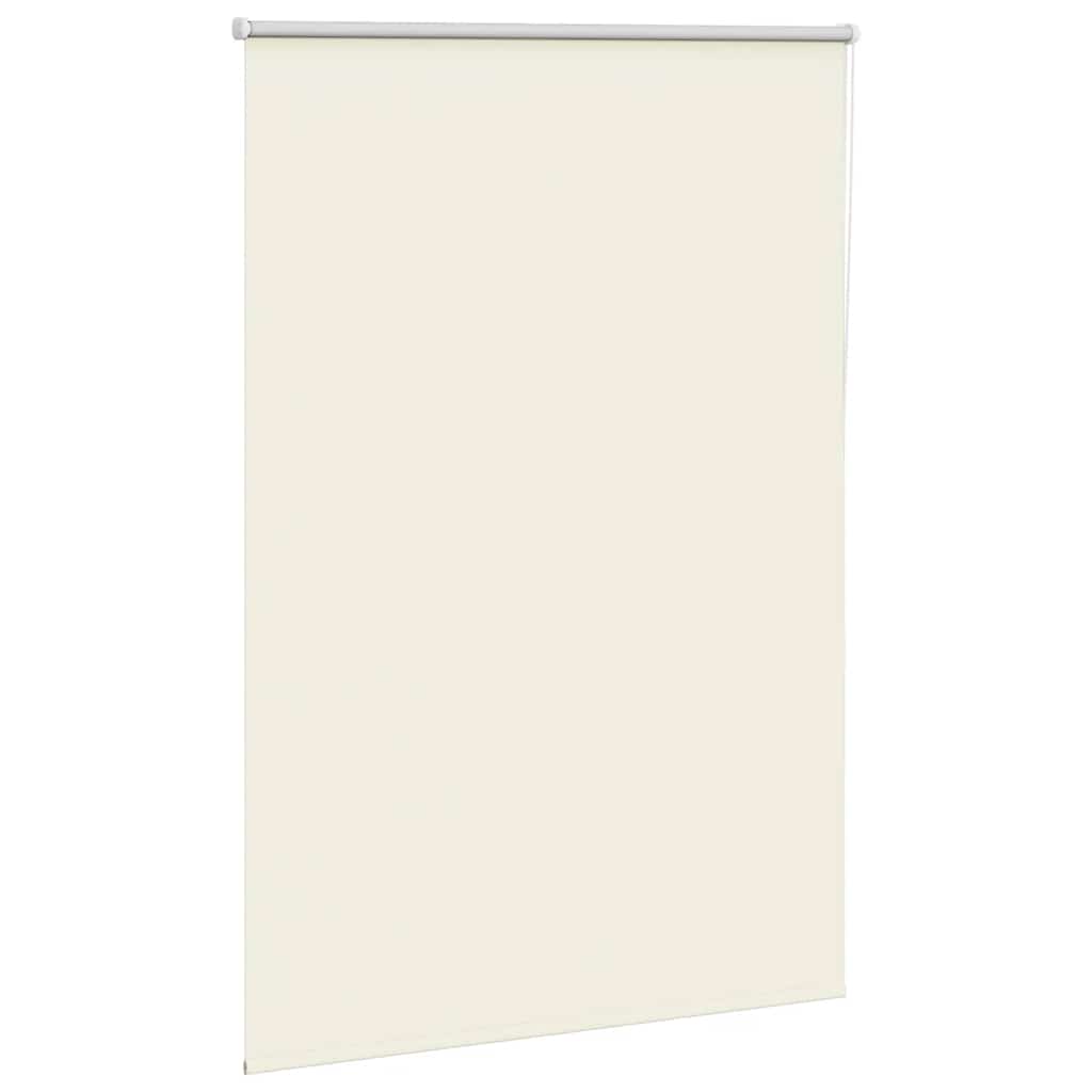 vidaXL Roleta zaciemniająca Off White 110x150 cm Szerokość tkaniny