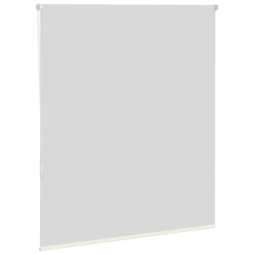 vidaXL Roleta zaciemniająca Off White 125x150 cm Szerokość tkaniny