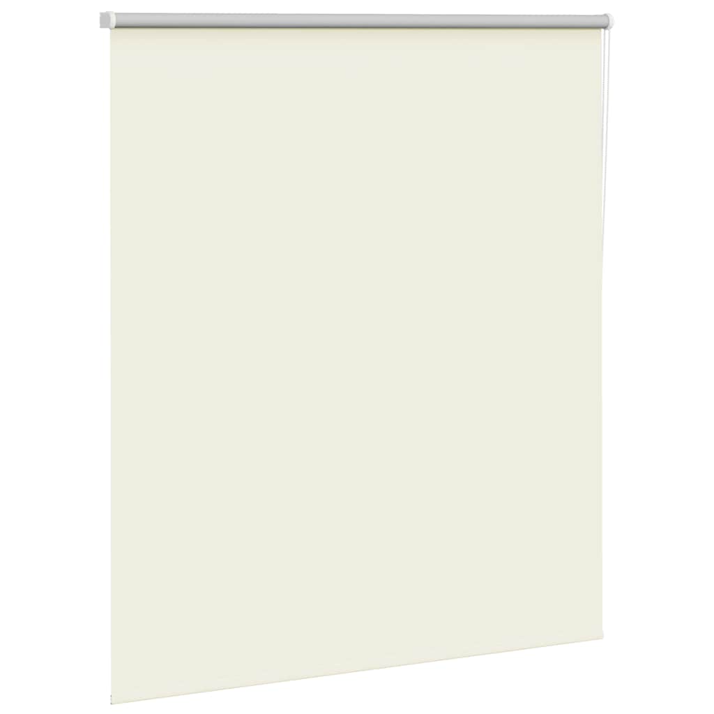 vidaXL Roleta zaciemniająca Off White 130x150 cm Szerokość tkaniny