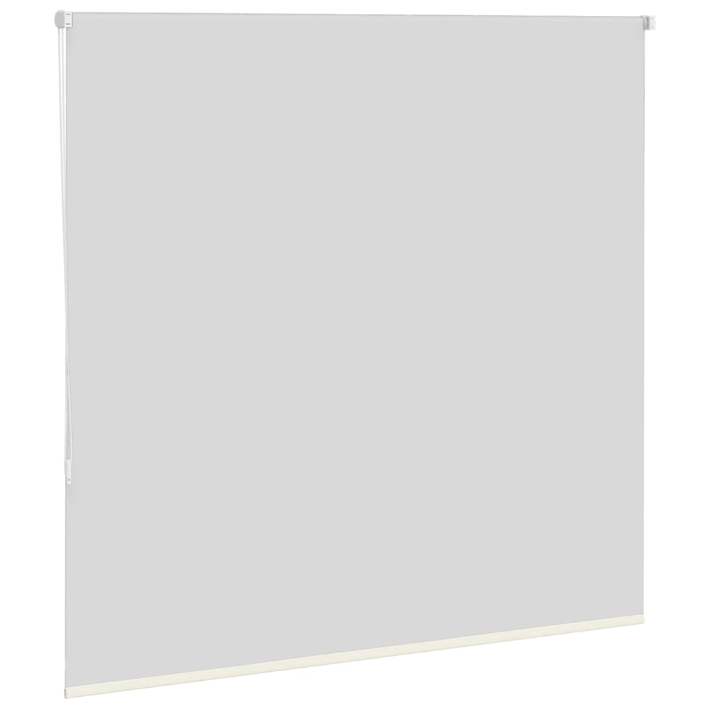 vidaXL Roleta zaciemniająca Off White 160x150 cm Szerokość tkaniny