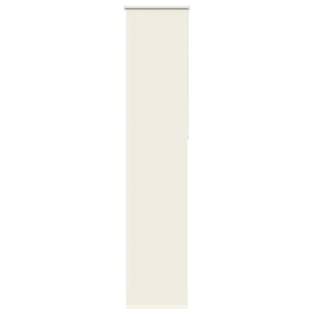 vidaXL Roleta zaciemniająca Off White 40x210 cm Szerokość tkaniny