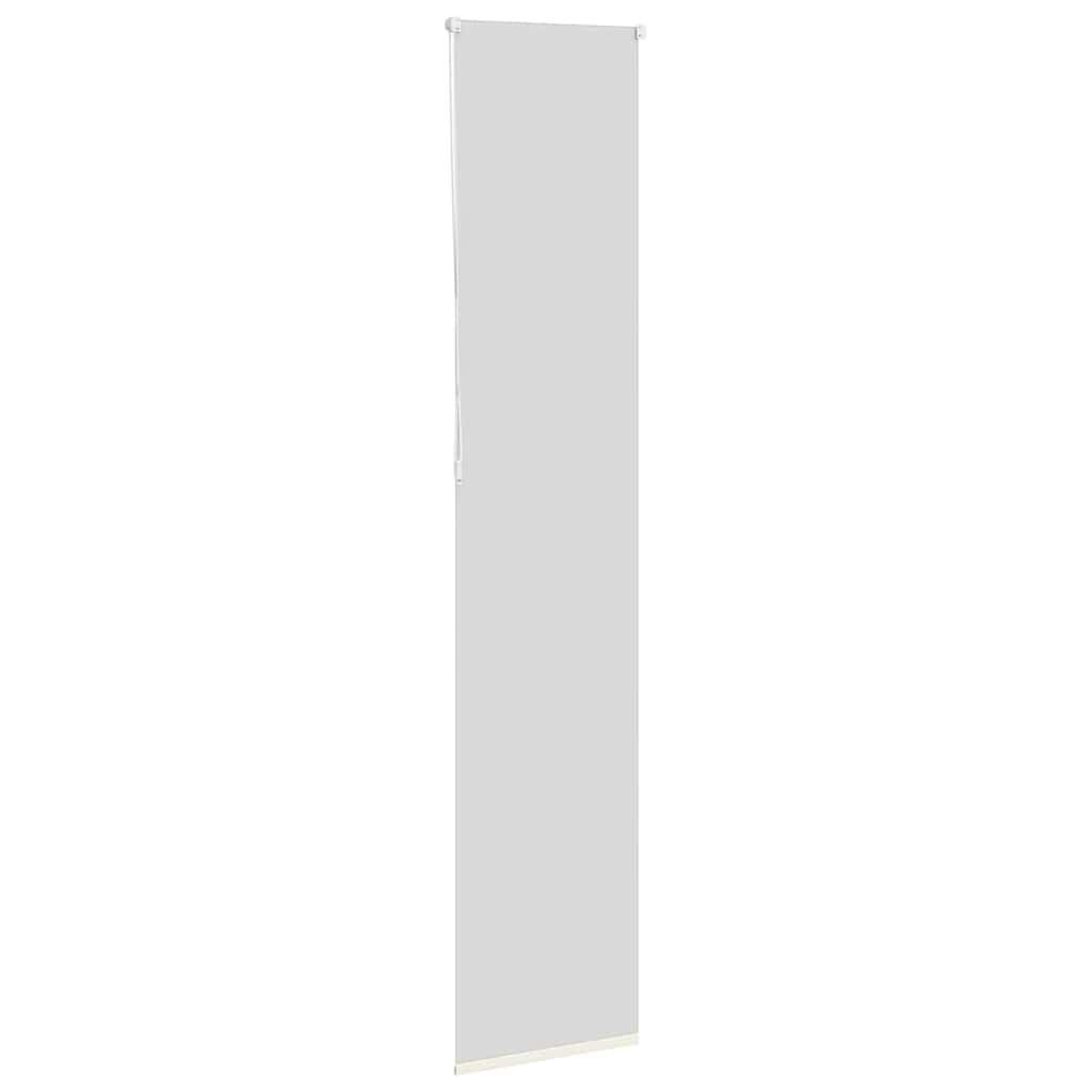 vidaXL Roleta zaciemniająca Off White 40x210 cm Szerokość tkaniny
