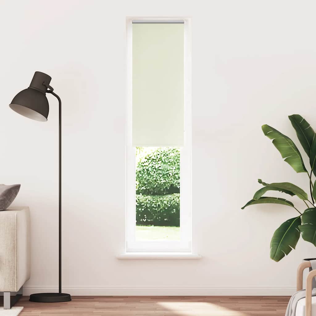 vidaXL Roleta zaciemniająca Off White 45x210 cm Szerokość tkaniny