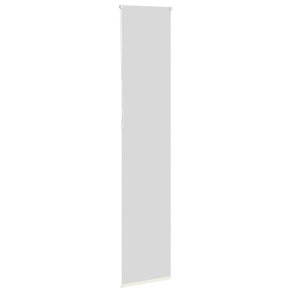 vidaXL Roleta zaciemniająca Off White 50x210 cm Szerokość tkaniny