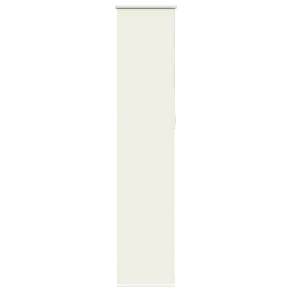 vidaXL Roleta zaciemniająca Off White 55x210 cm Szerokość tkaniny