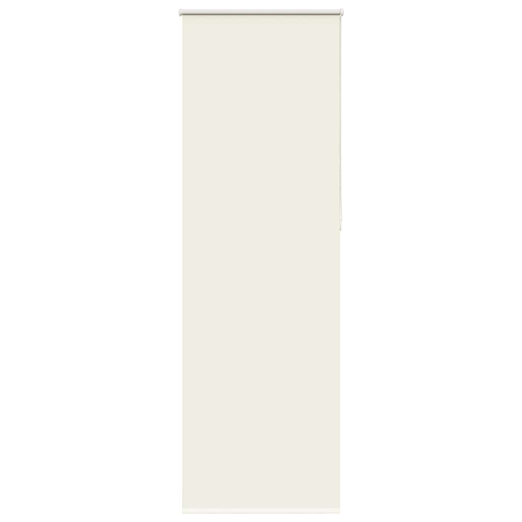 vidaXL Roleta zaciemniająca Off White 75x210 cm Szerokość tkaniny