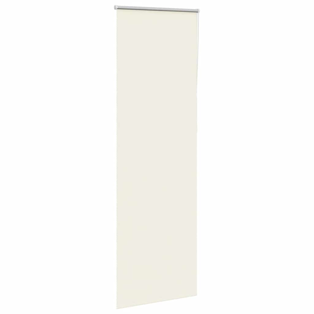 vidaXL Roleta zaciemniająca Off White 80x210 cm Szerokość tkaniny