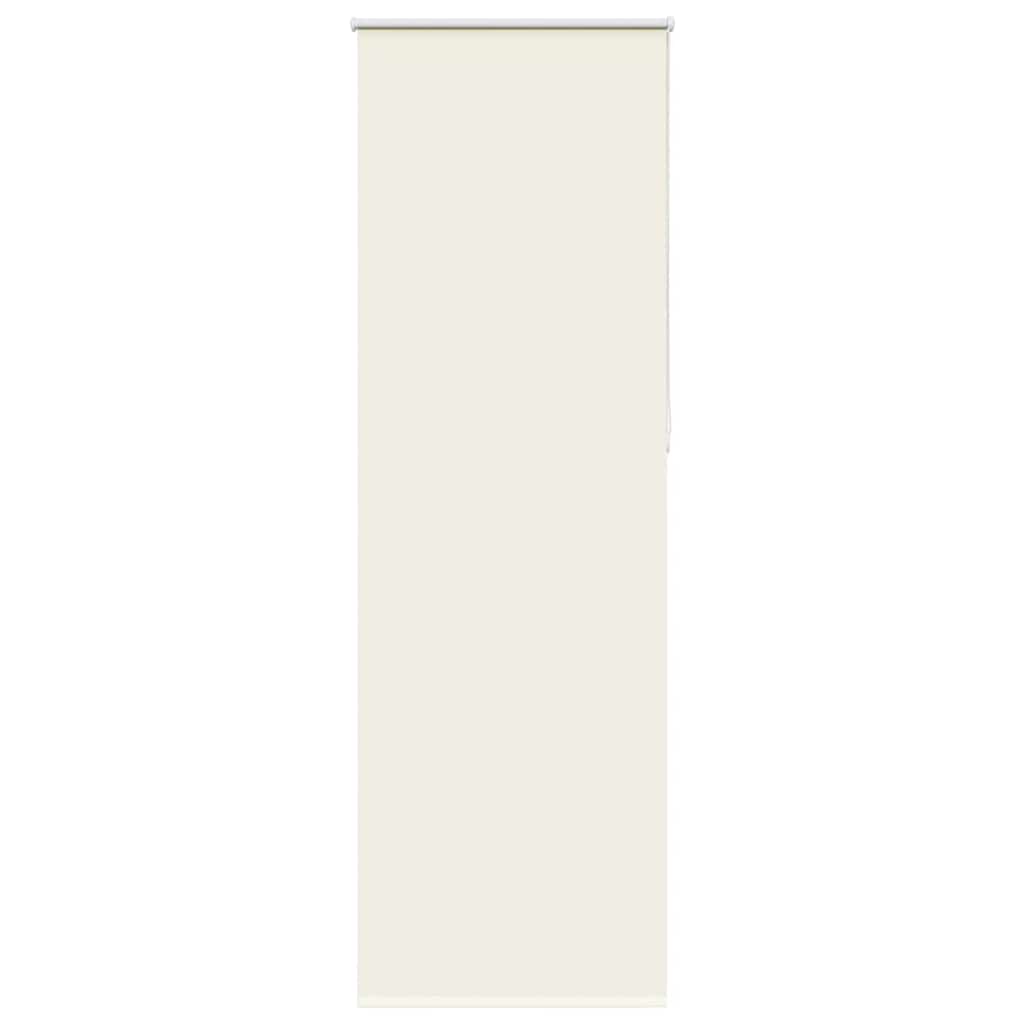 vidaXL Roleta zaciemniająca Off White 85x210 cm Szerokość tkaniny