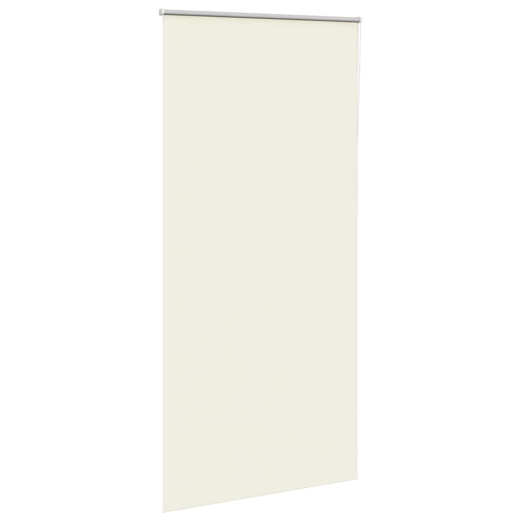 vidaXL Roleta zaciemniająca Off White 95x210 cm Szerokość tkaniny
