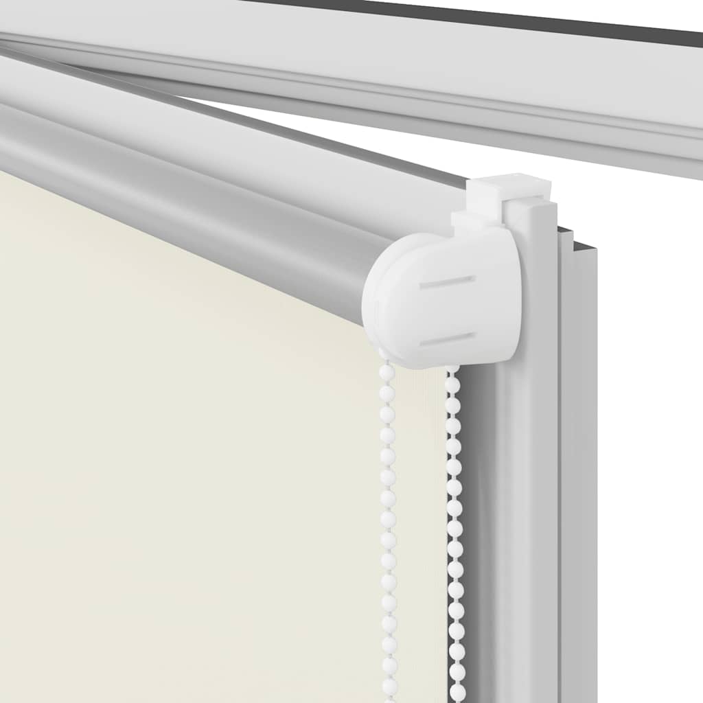 vidaXL Roleta zaciemniająca Off White 100x210 cm Szerokość tkaniny