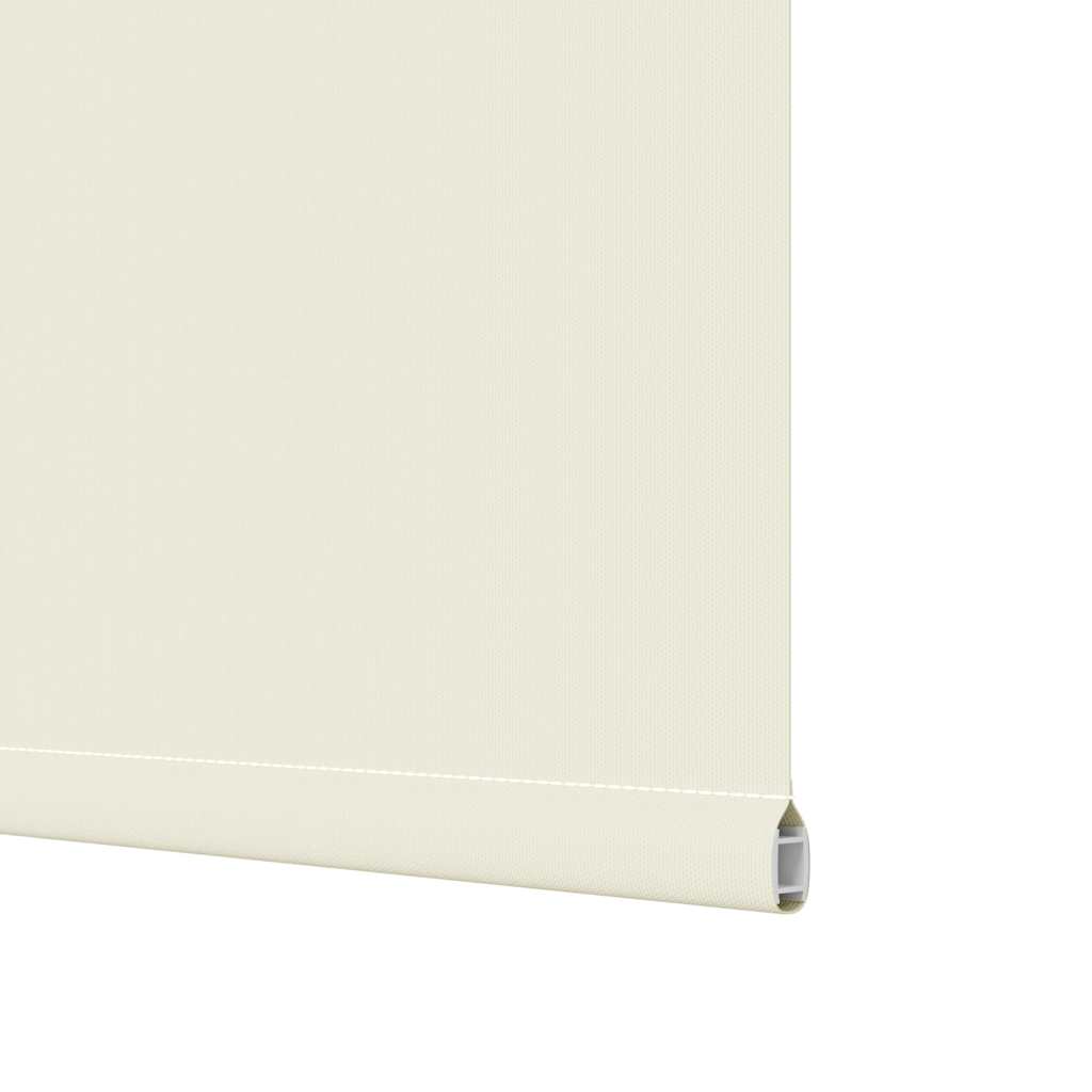 vidaXL Roleta zaciemniająca Off White 100x210 cm Szerokość tkaniny