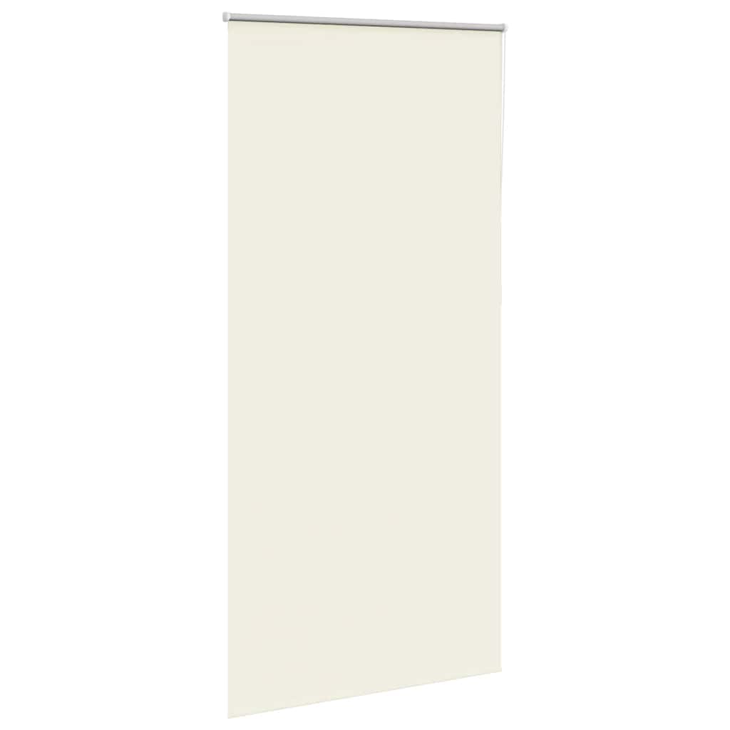 vidaXL Roleta zaciemniająca Off White 100x210 cm Szerokość tkaniny