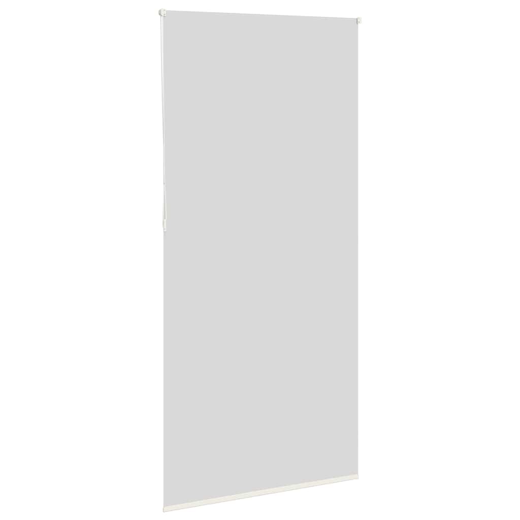 vidaXL Roleta zaciemniająca Off White 110x210 cm Szerokość tkaniny