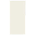 vidaXL Roleta zaciemniająca Off White 115x210 cm Szerokość tkaniny
