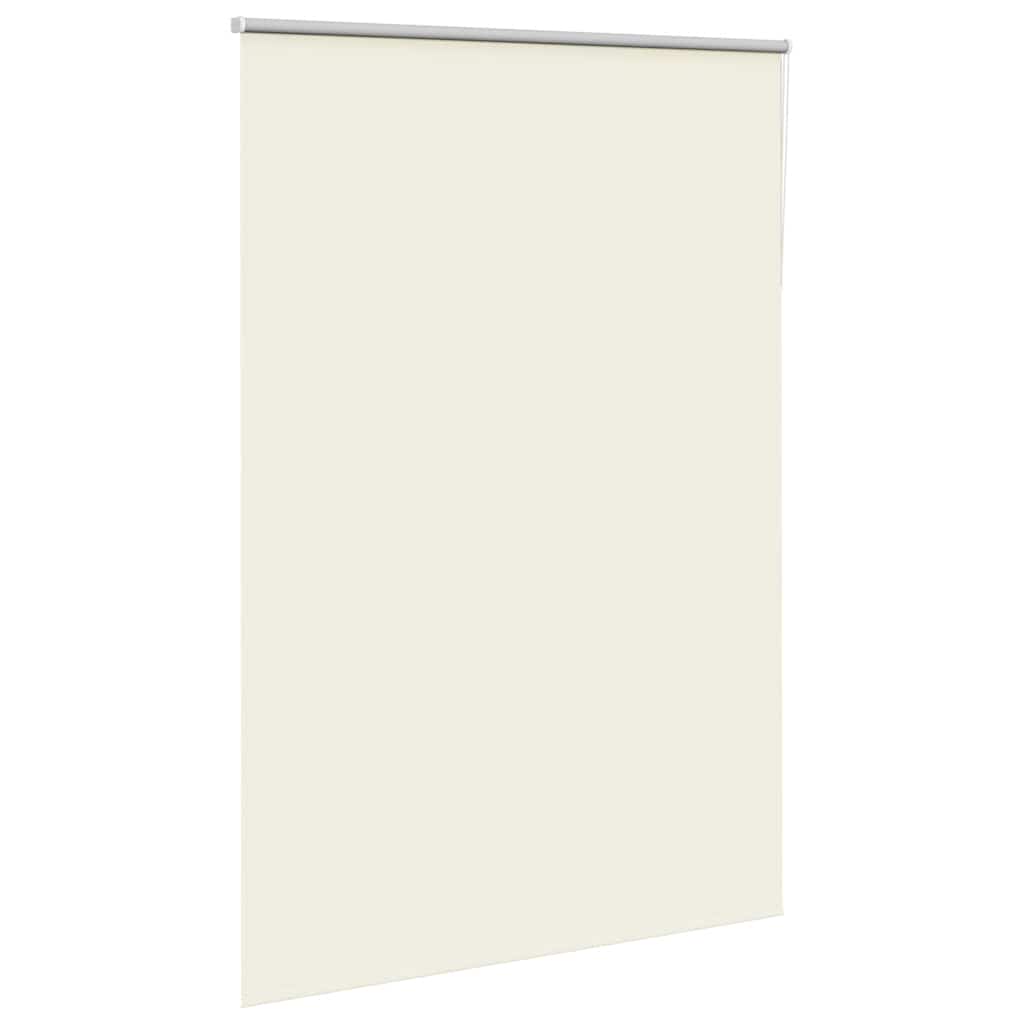 vidaXL Roleta zaciemniająca Off White 165x210 cm Szerokość tkaniny