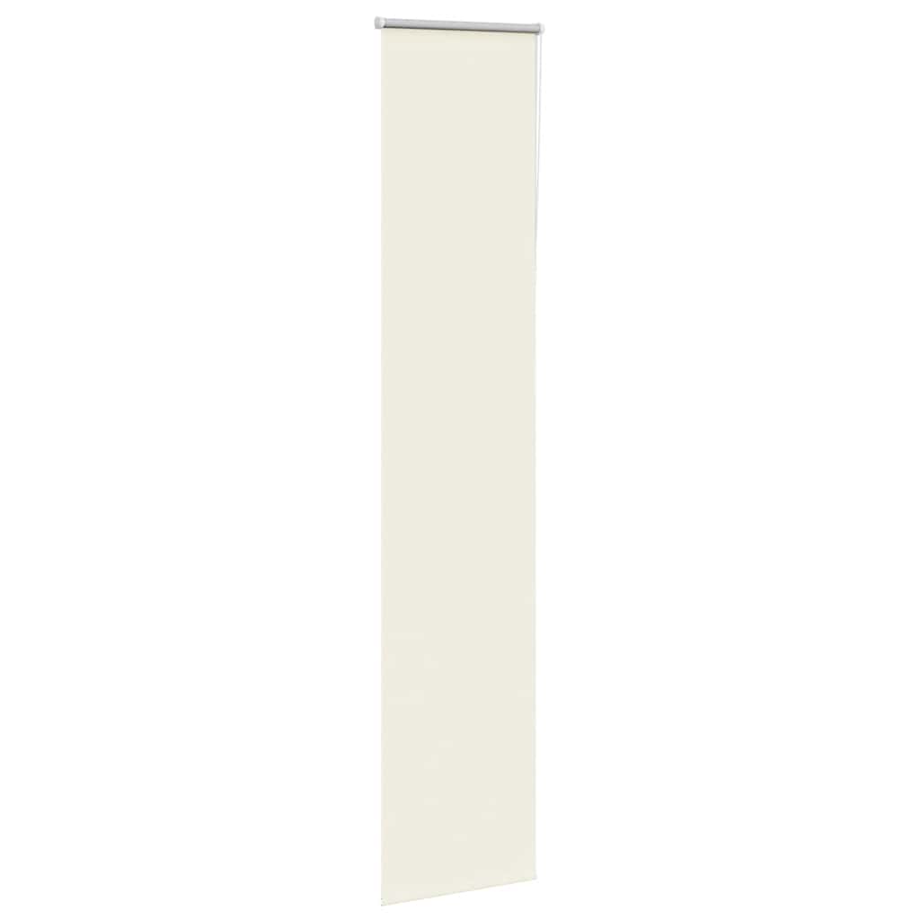 vidaXL Roleta zaciemniająca Off White 50x230 cm Szerokość tkaniny