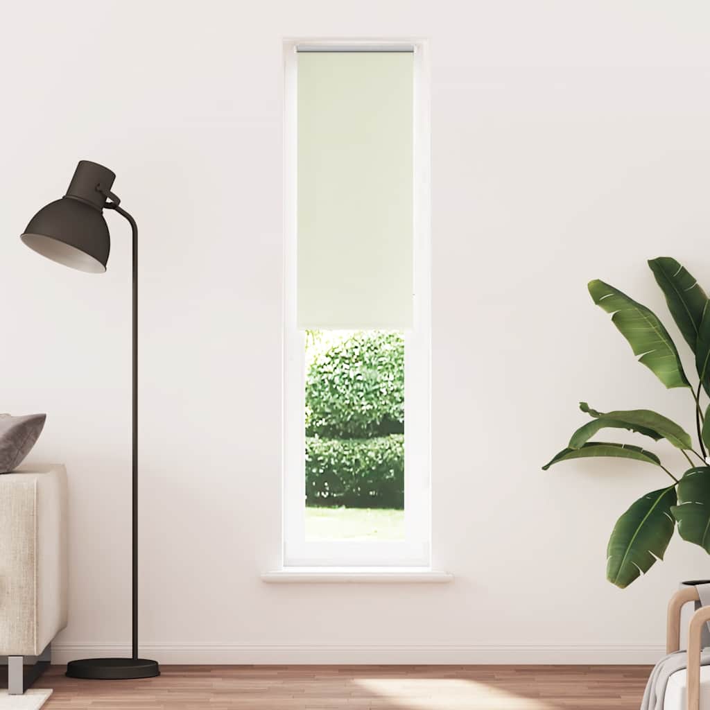 vidaXL Roleta zaciemniająca Off White 60x230 cm Szerokość tkaniny