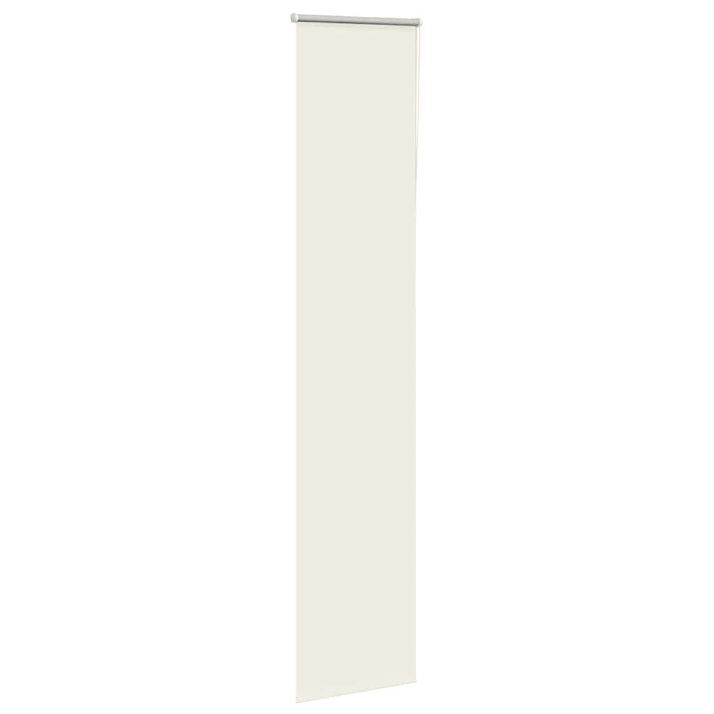 vidaXL Roleta zaciemniająca Off White 60x230 cm Szerokość tkaniny