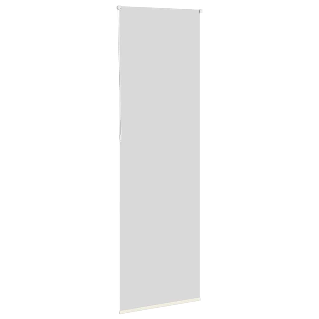 vidaXL Roleta zaciemniająca Off White 70x230 cm Szerokość tkaniny