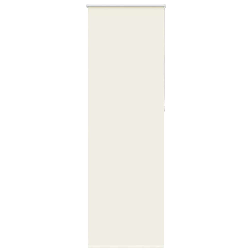 vidaXL Roleta zaciemniająca Off White 80x230 cm Szerokość tkaniny