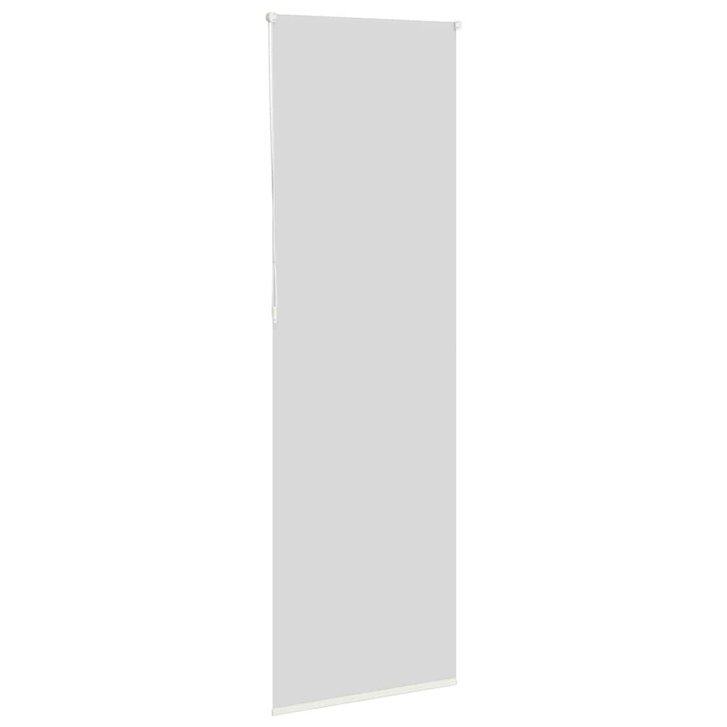 vidaXL Roleta zaciemniająca Off White 85x230 cm Szerokość tkaniny