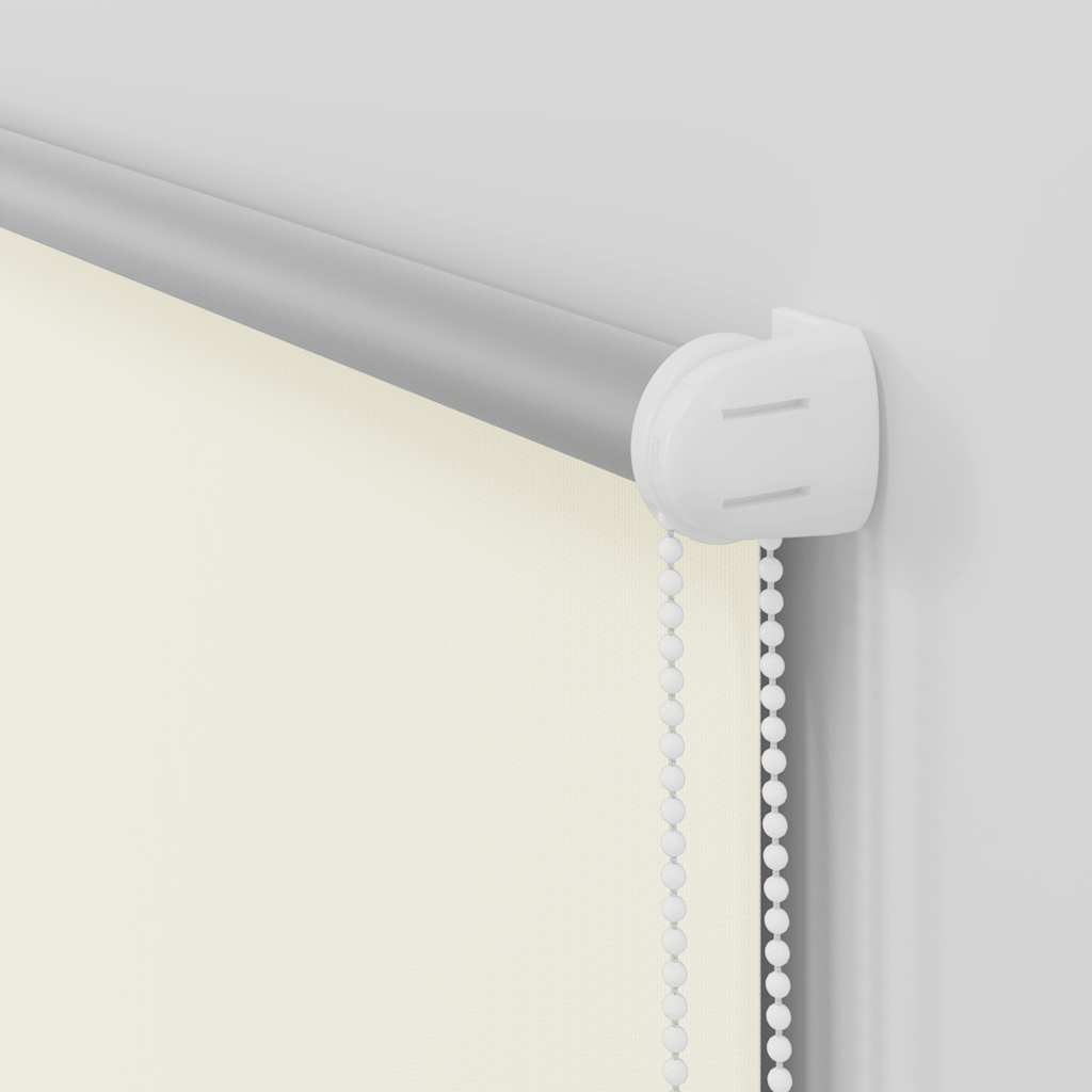 vidaXL Roleta zaciemniająca Off White 90x230 cm Szerokość tkaniny