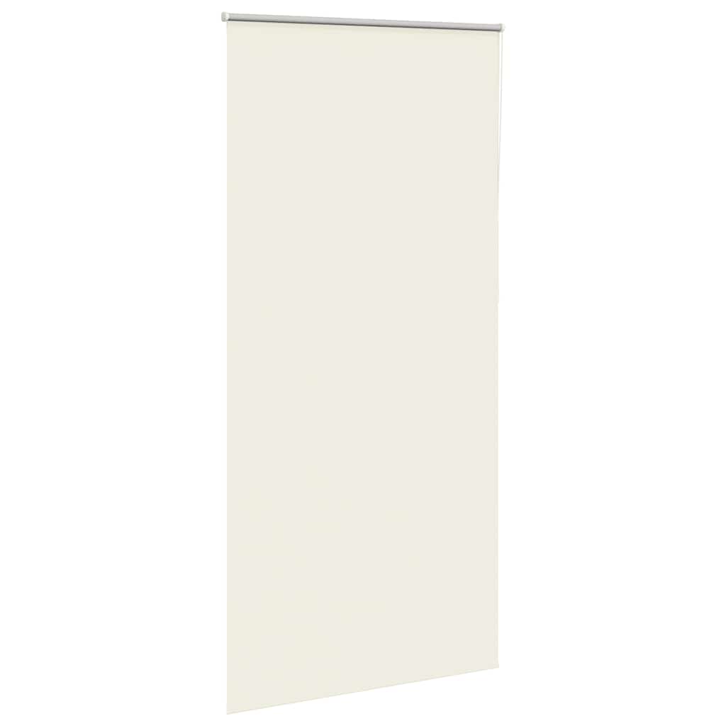 vidaXL Roleta zaciemniająca Off White 95x230 cm Szerokość tkaniny