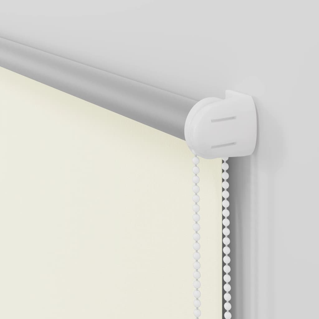 vidaXL Roleta zaciemniająca Off White 95x230 cm Szerokość tkaniny