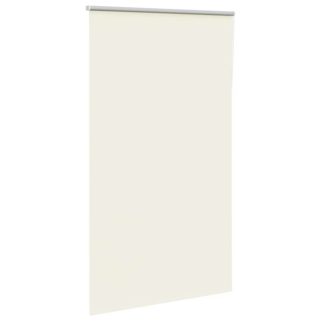 vidaXL Roleta zaciemniająca Off White 120x230 cm Szerokość tkaniny