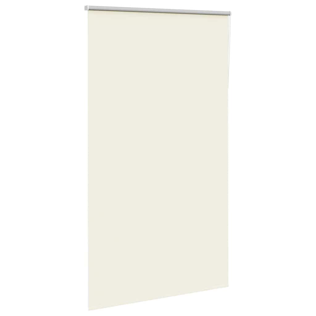 vidaXL Roleta zaciemniająca Off White 125x230 cm Szerokość tkaniny
