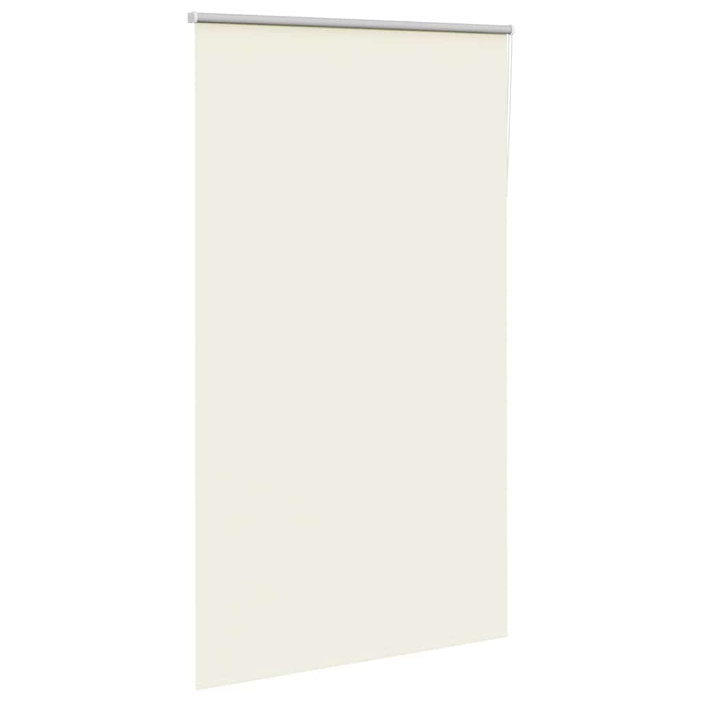 vidaXL Roleta zaciemniająca Off White 130x230 cm Szerokość tkaniny