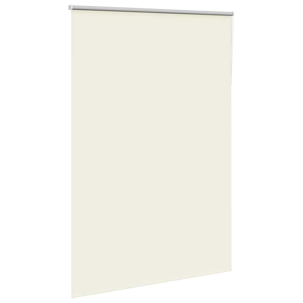 vidaXL Roleta zaciemniająca Off White 150x230 cm Szerokość tkaniny